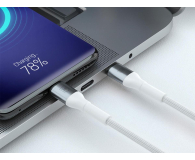 3mk Hyper Cable N-SERIES C to C 2m PD 3.0 QC 3.0 20V/5A 100W Whi - 1507940 - zdjęcie 4